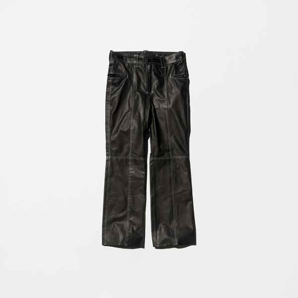 Midorikawa》REVERSIBLE LEATHER PANTS – VELVET