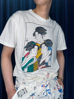 Vintage “MAIKO” Ukiyo-e Printed T-Shirt