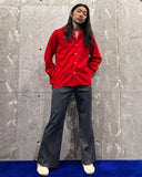 Vintage《GOLDEN NUGGET》1950s Wool Open-collar Shirt