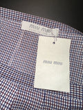 Archive《miu miu》Plaid Nylon Skirt