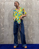 Vintage《HAWAII BLUES》1980s Aloha Shirt