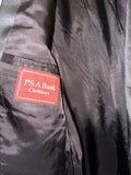 Vintage《JS. A. Bank Clothiers》Black Taxied Jacket