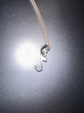 Vintage “Music Note” Sterling Silver 925 Necklace 03