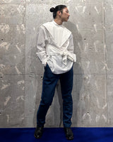 Archive《JIL SANDER》2014s Embossing Face Solid Slacks