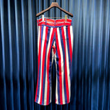 Vintage《Wrangler》 Striped Button Fly Flare Pants