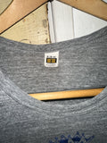 Vintage 1970s《RUSSELL SOUTHERN COMPANY》“VARSITY TRACK” Flock Print T-shirt