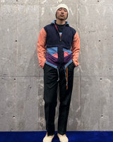 Vintage《JET-PAC!》1990s Crazy Patterned Reversible Jacket