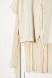 《Midorikawa》LINEN×ORGANIC MESH SHIRT