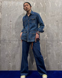 Vintage《CAPITAN》1970s Japanese Denim Coverall Jacket