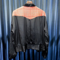 Vintage 《AS TIME GOES BY》Rockabilly Rayon Jacket