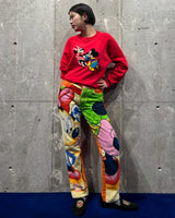 Vintage《BRAPPERS》1990s "MinnieMouse"Collage Pants