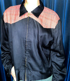 Vintage 《AS TIME GOES BY》Rockabilly Rayon Jacket