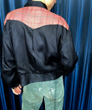 Vintage 《AS TIME GOES BY》Rockabilly Rayon Jacket