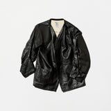 Vintage《HAWKEYE》Leather Hunting Jacket