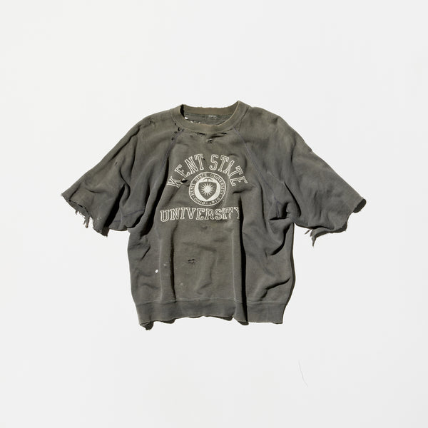 Vintage “KENT STATE UNIVERSITY“ Half-sleeve Boro Sweat Shirt