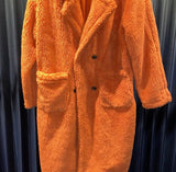 Vintage《Wild Fable》Boa Fleece Flamingo Coat