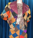 Vintage《INTERNATIONAL FASHION》Suede Jacket&Pants Set-up　