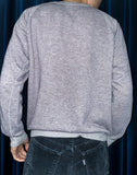 Vintage Crew Neck Raglan Sweat Shirt