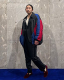 Vintage《PRO SPIRIT》1990s Geometric Patterned Nylon Jacket