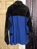 Vintage《QEELINK》Black Suede×Blue Welder Jacket