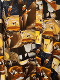 Vintage《KENNINGTON》×《©Disney》An All-over “FANTASIA” Print Shirt