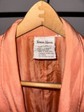Vintage《Neiman-Marcus》Pale Orange All Silk Tailored Jacket