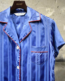 Vintage 1970s《LEWIS FRIMEL》Stripe Pajama Set-up