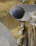 Vintage 1970s All Leather Patchwork Sun Fade Jacket