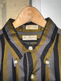Vintage《Leon Woolsey》50s Striped BD Shirt