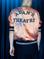 Vintage《RED-FOX》“ADAM'S THEATRE” Satin Half-sleeve Pull Over Shirt