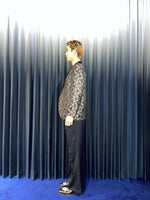 Vintage 《first nighter》Rose Patterned Disco Jacket