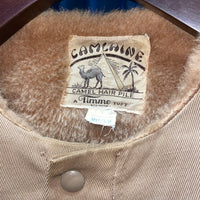 Vintage 《CAMLAINE》Camel Hair Pile Vest