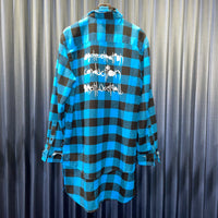 《BRETT WESTFALL》× VELVET Collaboration Archives   Distorted Flannel Shirt