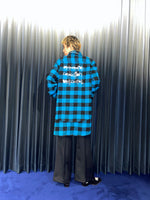 《BRETT WESTFALL》× VELVET Collaboration Archives   Distorted Flannel Shirt