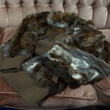 Vintage《A FINE PRODUCT OF ARTURO LE’ NEEL》80s Real Rabbit Fur Jacket