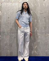 Vintage《PURITAN》1970s Deadstock Mesh Knit Polo Shirt