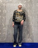 Vintage 1980s “Leopard” Spangle Pull-over