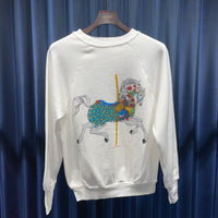 Vintage《SIGNAL》Merry-go-round Sweater