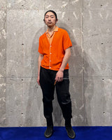 Vintage《Darwin》1950s Fake Layered Rayon Nep Short-sleeve Shirt