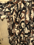 Vintage《Smart Hunters Wear ASAT CAMOUFLAGE》Tribal Patterned Mesh Ghillie Suit