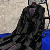 Vintage《Borella》60s Velvet Long Coat