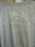 Vintage “DAYTONA BEACH” Light Boro Short Sleeve Sweat Shirt