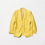 Vintage《Danny Lodge》60s Yellow Color Silk Tailored Jacket