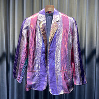 Vintage《Zodiac》Glitter Striped Jacket