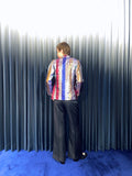 Vintage《Zodiac》Glitter Striped Jacket