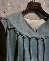 Vintage《PIONEER WEAR》1980s Suede Sleeveless Pull-over