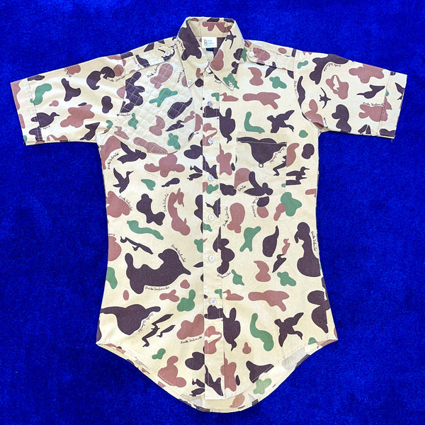 Vintage 《bob allen》Duck Hunter Camo Button-down Shirt