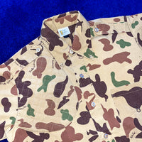 Vintage 《bob allen》Duck Hunter Camo Button-down Shirt