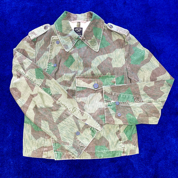 Vintage 《MIL-TEC》Rain camo Patterned Motorcycle Jacket