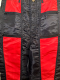 Vintage《SHUTTLE SERIES》Black×Red Zip Nylon Pants
